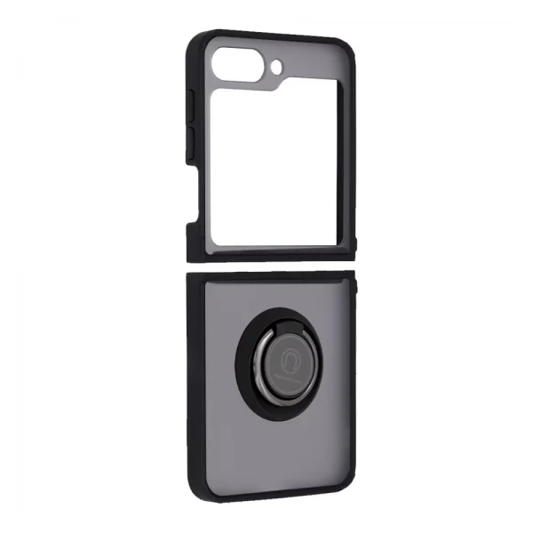 Shockproof case Techsuit Glinth for Samsung Galaxy Z Flip 6, Black 2