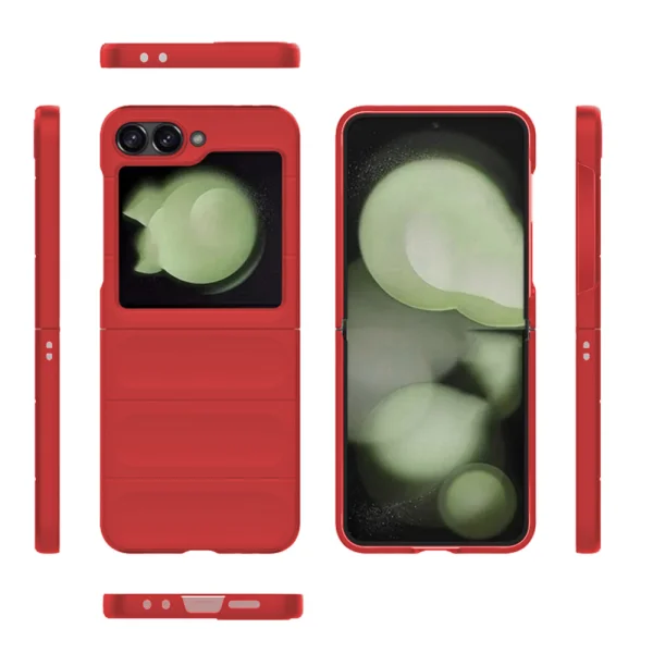 Techsuit Magic Shield Shockproof Case for Samsung Galaxy Z Flip 6, Red 3