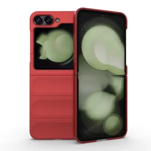 Удароустойчив калъф Techsuit Magic Shield за Samsung Galaxy Z Flip 6, Червен