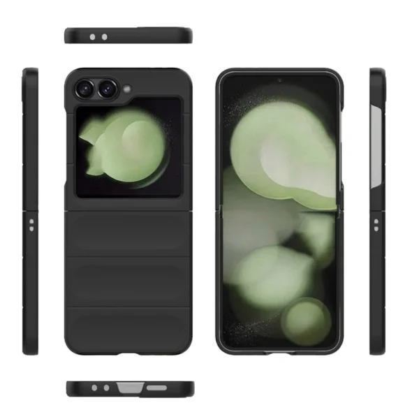 Удароустойчив калъф Techsuit Magic Shield за Samsung Galaxy Z Flip 6, Черен 3