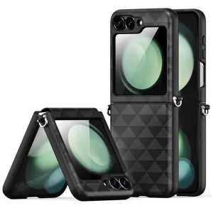 Удароустойчив калъф Dux Ducis Fitt за Samsung Galaxy Z Flip 6, Черен