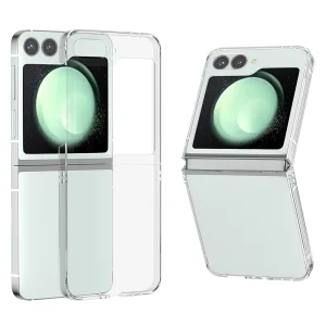 Пластмасов калъф за Samsung Galaxy Z Flip6, Прозрачен