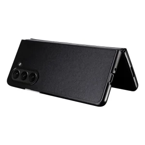 Shockproof case Leather Texture for Samsung Galaxy Z Fold6, Black 3