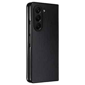 Shockproof case Leather Texture for Samsung Galaxy Z Fold6, Black 5