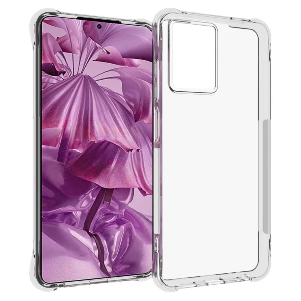 Anti-Drop Silicone Case for HMD Pulse Plus / Pulse Pro, Transparent 1