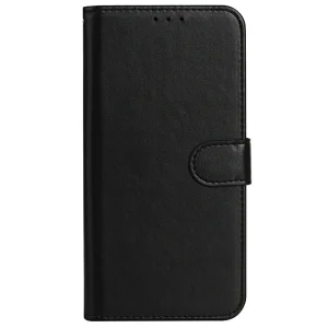 Leather Wallet Book Case for HMD Pulse Plus / Pulse Pro, Black 5