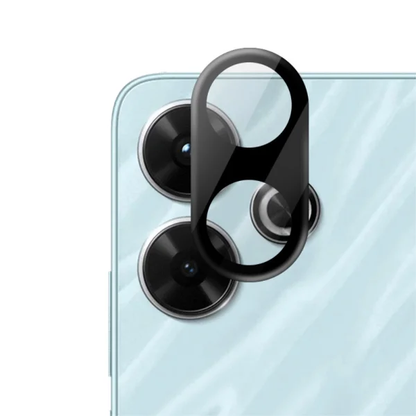 Стъклен Протектор RURIHAI за камера на Xiaomi Redmi 13 5G / Redmi 13 4G, Черен 1