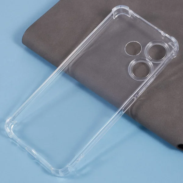 Силиконов калъф Anti-Drop за Xiaomi Redmi 13 4G / Redmi 13 5G, Прозрачен 3