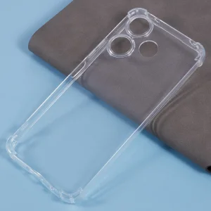 Силиконов калъф Anti-Drop за Xiaomi Redmi 13 4G / Redmi 13 5G, Прозрачен 4