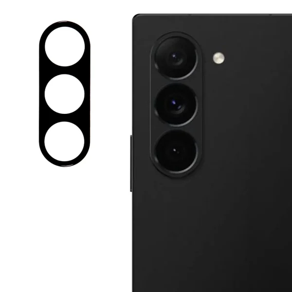 Стъклен Протектор за Камерата на Samsung Galaxy Z Fold6, Черен 1