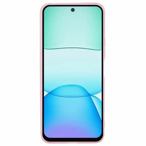 Силиконов калъф DKSM за Xiaomi Redmi 13 5G / Redmi 13 4G, Прозрачен- розов 3