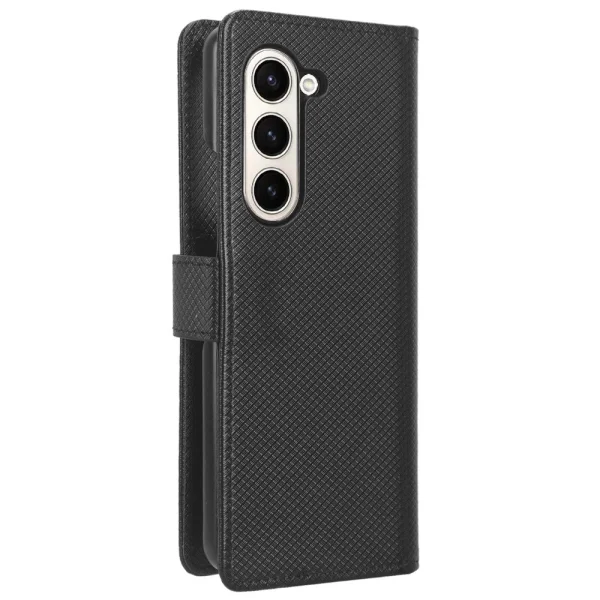 Калъф Тефтер Smart Book за Samsung Galaxy Z Fold6, Черен 5