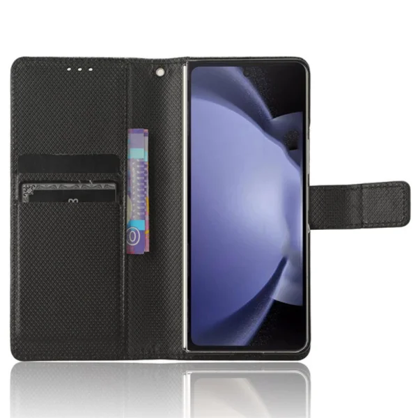 Калъф Тефтер Smart Book за Samsung Galaxy Z Fold6, Черен 2