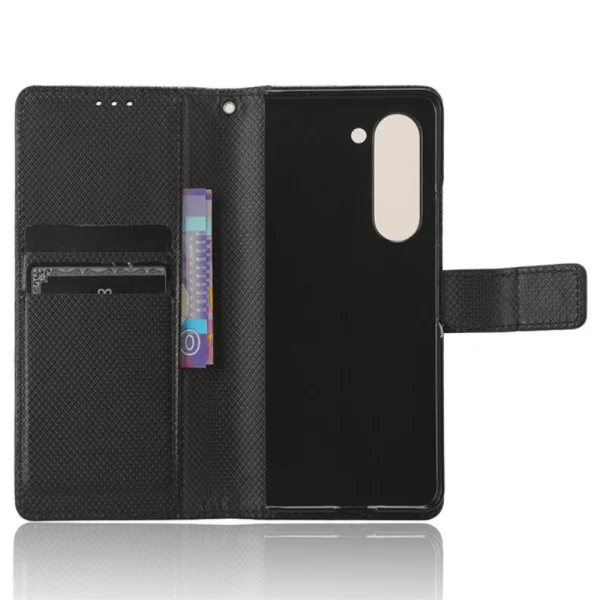 Калъф Тефтер Smart Book за Samsung Galaxy Z Fold6, Черен 4