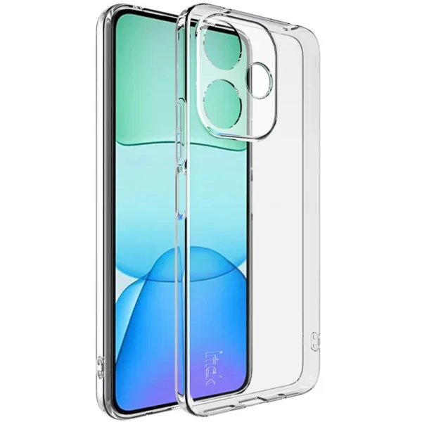 Силиконов калъф IMAK UX-5 за Xiaomi Redmi 13 5G /Redmi 13 4G / Note 13R 5G / Poco M6 4G, Прозрачен 1