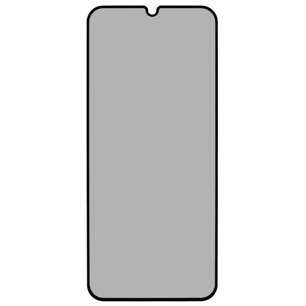Стъклен Протектор 5D Full Glue PRIVACY за Xiaomi Redmi 13 5G / Redmi 13 4G, Черен 2