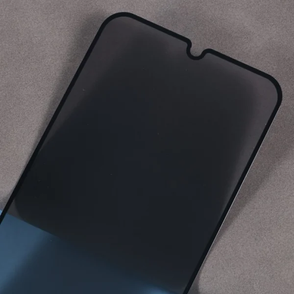 Стъклен Протектор 5D Full Glue PRIVACY за Xiaomi Redmi 13 5G / Redmi 13 4G, Черен 4