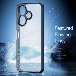 Удароустойчив калъф DUX DUCIS Aimo за Xiaomi Redmi 13 5G /Redmi 13 4G / Note 13R 5G / Poco M6 4G, Прозрачен-черен 3