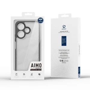 Удароустойчив калъф DUX DUCIS Aimo за Xiaomi Redmi 13 5G /Redmi 13 4G / Note 13R 5G / Poco M6 4G, Прозрачен-черен 5