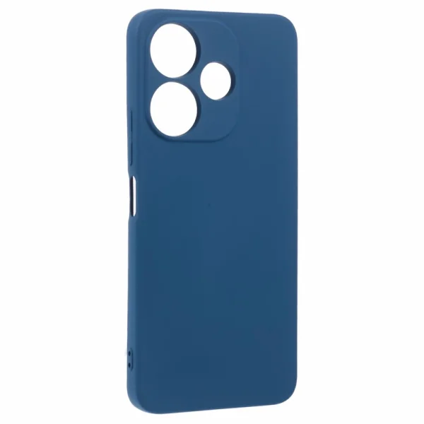 Силиконов калъф Silicone Lite за Xiaomi Redmi 13 5G /Redmi 13 4G / Note 13R 5G / Poco M6 4G, Тъмно син 3