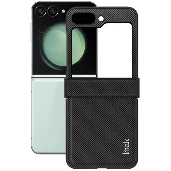 Shock-resistant case IMAK Ruiyi for Samsung Galaxy Z Flip6, Black 2