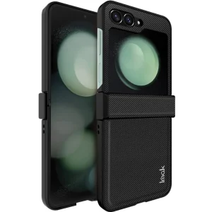 Удароустойчив калъф IMAK Ruiyi за Samsung Galaxy Z Flip6, Черен