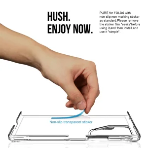 Shockproof case for Samsung Galaxy Z Fold6, Transparent 6