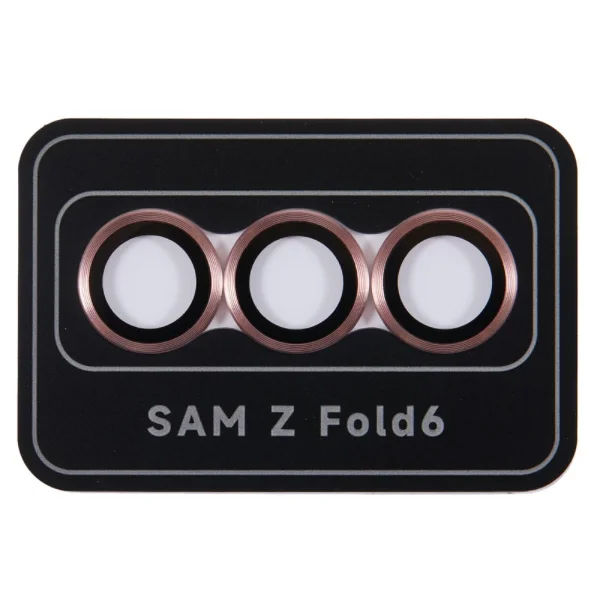 Стъклен Протектор за Камерата за Samsung Galaxy Z Fold6, lens, Розов 3