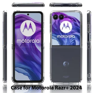 Удароустойчив калъф Acrylic за Motorola Razr 50 Ultra 5G, Прозрачен 6
