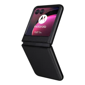 Силиконов Калъф Carbon Fibre Texture за Motorola Razr 40 Ultra 5G, Черен 6