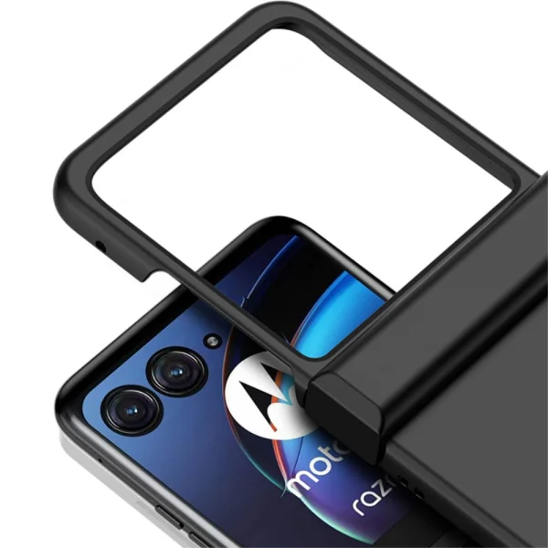 Удароустойчив калъф Skin Feel за Motorola Razr 40 Ultra 5G, Черен 4