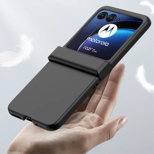 Удароустойчив калъф Skin Feel за Motorola Razr 40 Ultra 5G, Черен 3