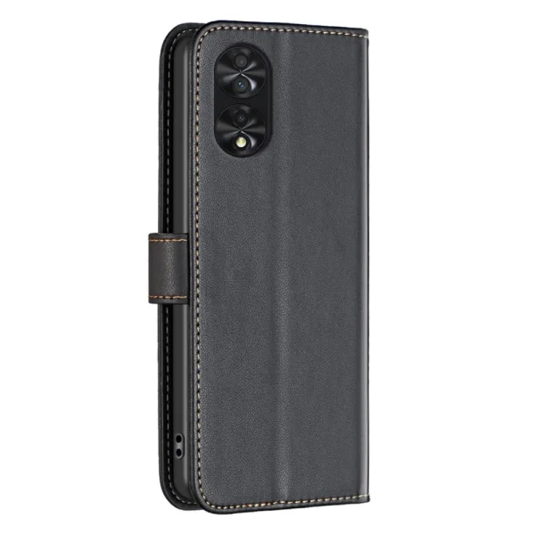 BINFEN COLOR Wallet Case for TCL 40 NxtPaper, Black 4