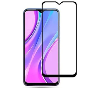 Стъклен Протектор 5D Full Glue за Xiaomi Redmi 9A / 9C, Черен