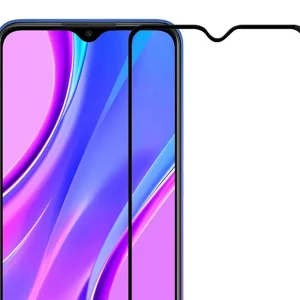 Glass Protector 5D Full Glue for Xiaomi Redmi 9A / 9C, Black 4