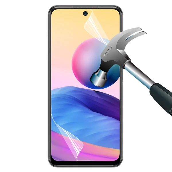 Auto Repair MATTE hydrogel protector for Xiaomi Redmi Note 10 5G, front shell 2