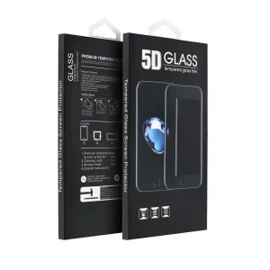 Tempered Glass Protector 5D Full Glue for iPhone 16 Pro Max, Black 3