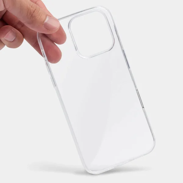 Силиконов калъф за iPhone 16 Pro, 2mm, Прозрачен 3