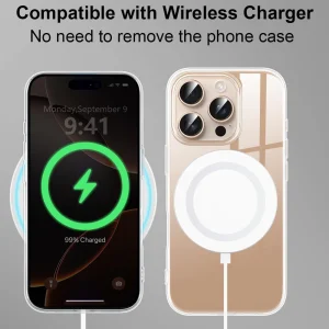 Силиконов калъф за iPhone 16 Pro, 2mm, Прозрачен 4