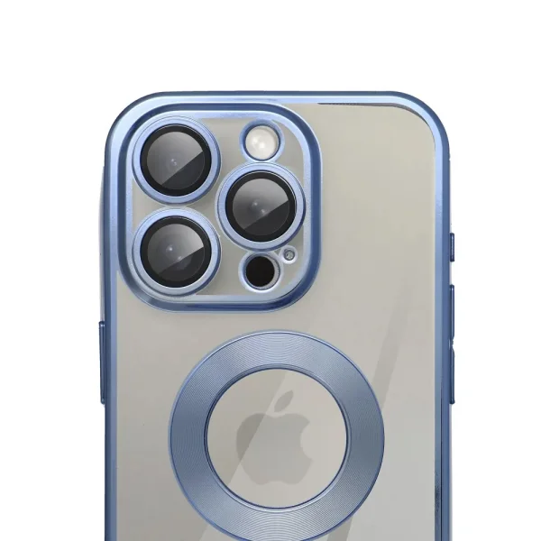 Silicone Case Glam for iPhone 16 Pro, Blue 2
