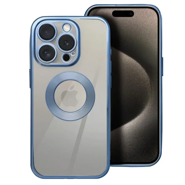 Silicone Case Glam for iPhone 16 Pro, Blue 1