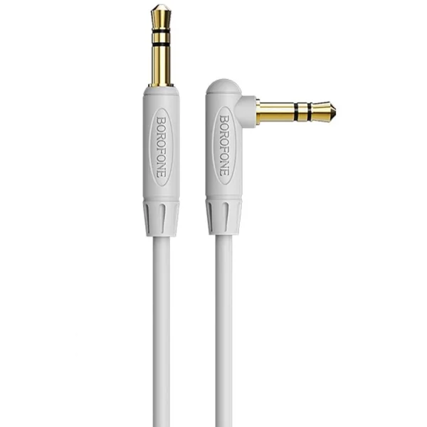 Audio Cable Borofone AUX BL4 Jack 3.5mm - 3.5mm 1M, Gray 1