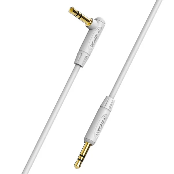 Audio Cable Borofone AUX BL4 Jack 3.5mm - 3.5mm 1M, Gray 3
