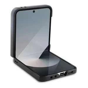 Калъф DKNY за Samsung Galaxy Z Flip 6, PU Leather Stack Logo Case, DKHCZF6PSMCSLK 3