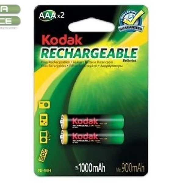 BATTERY KODAK RECHARGEABLE 1000mAh AAA 2