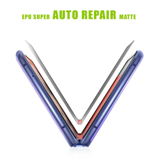 Изрязване Хидрогел протектор EPU Super Auto Repair, Matte, folding screen 3