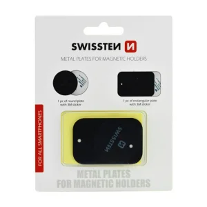 Metal Plates Set Swissten Magnetic Holder 3
