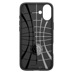 Удароустойчив Калъф Spigen Liquid Air за iPhone 16 Plus, ACS08066, Matte, Черен 3