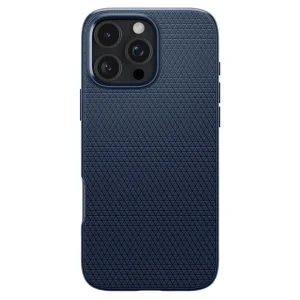 Удароустойчив Калъф Spigen Liquid Air за iPhone 16 Pro, ACS08118, Matte, Тъмно син