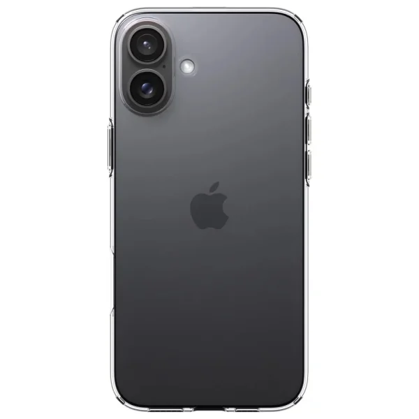 Spigen Liquid Crystal Silicone Case for iPhone 16 Plus, ACS08064, Transparent 2